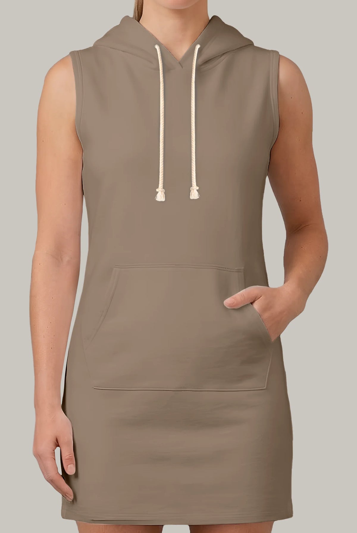Vestido con Capucha Mujer - FashionTex