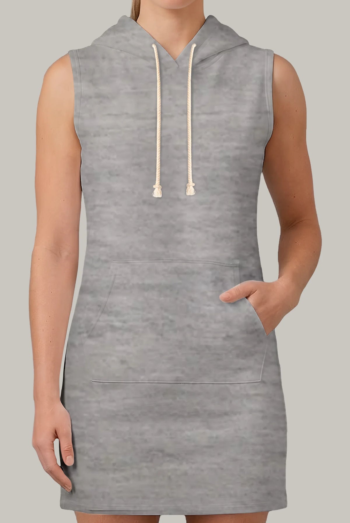Vestido con Capucha Mujer - FashionTex