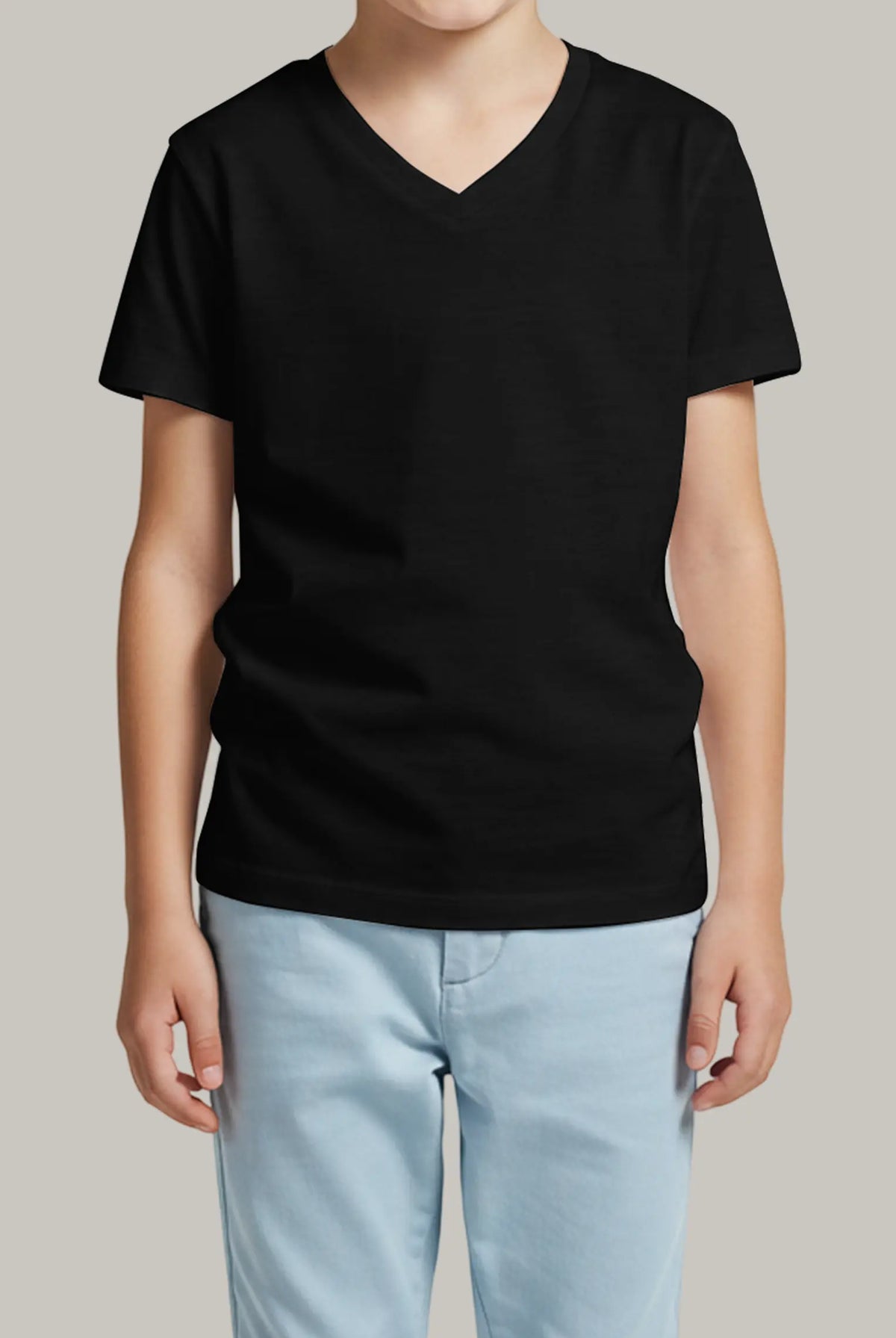 Franela Regular Kids Cuello en V - FashionTex