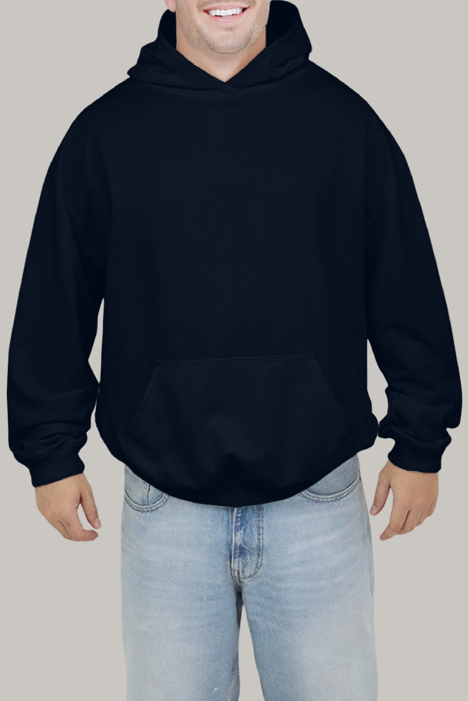 Hoodie Oversized con Capucha Unisex - FashionTex