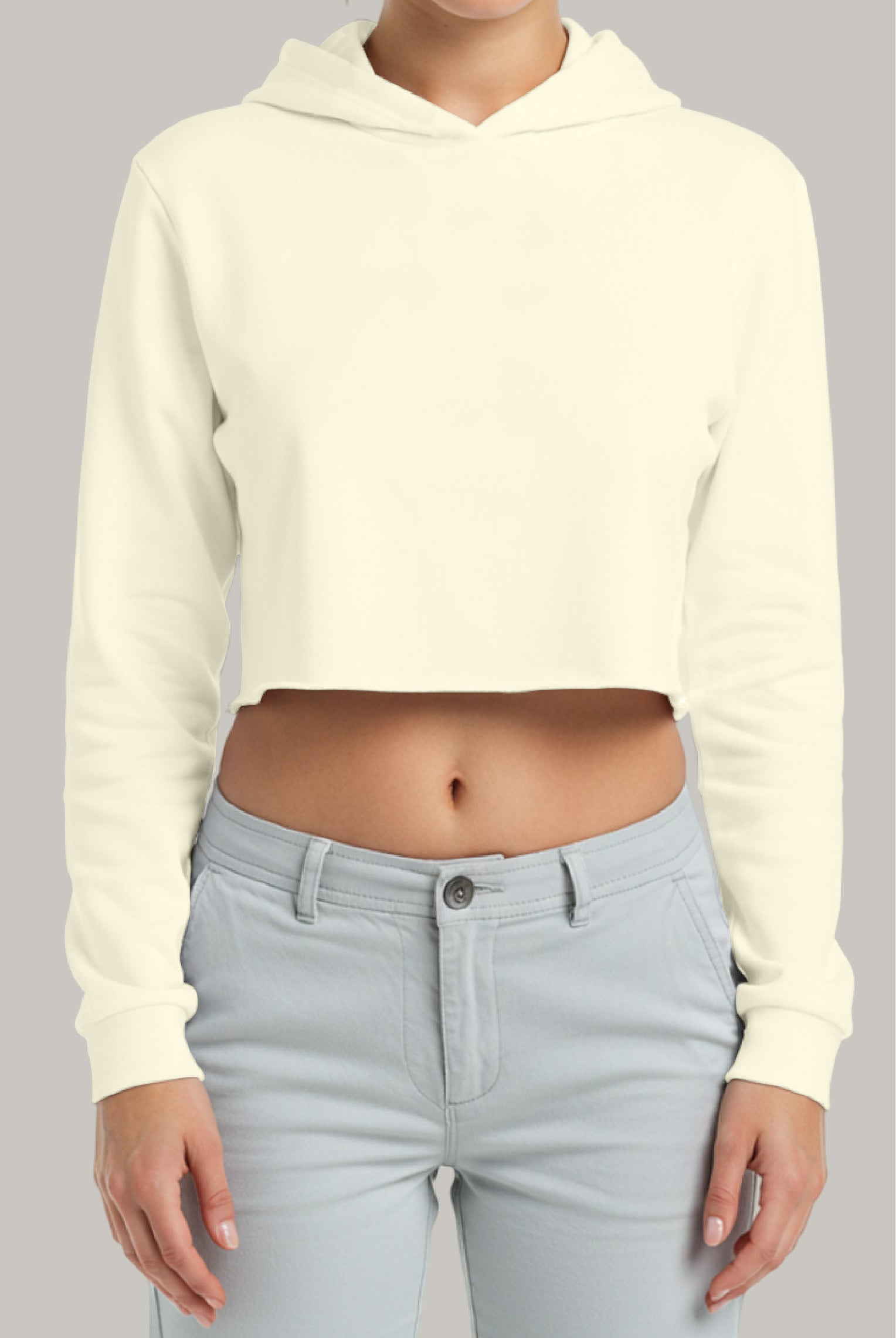 Hoodie Croptop con Capucha - FashionTex