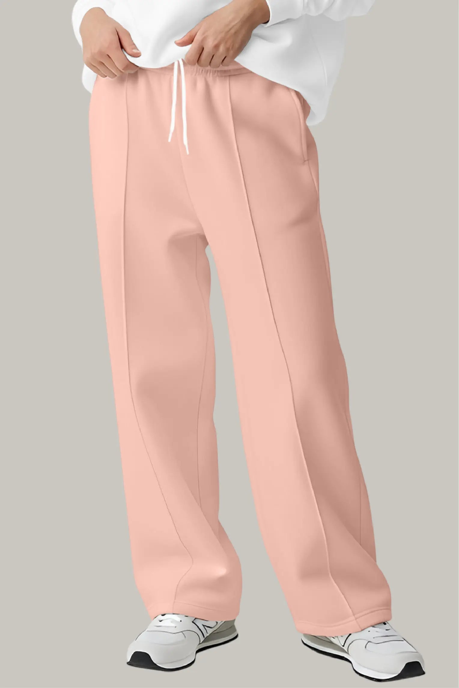 Pantalón Oversized Split Cut Mujer - FashionTex