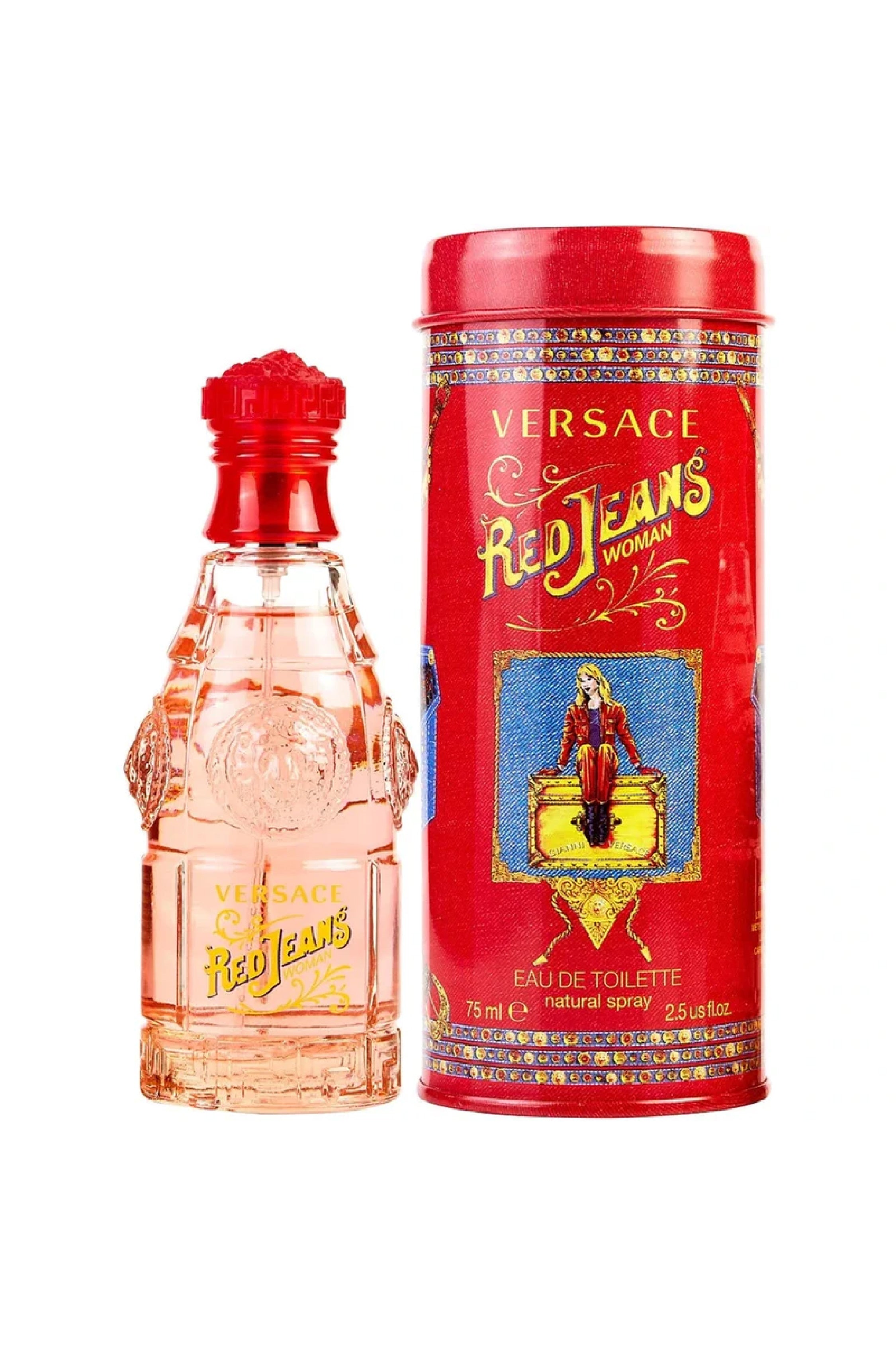 Versace Red Jeans 75mL Versace La - FashionTex