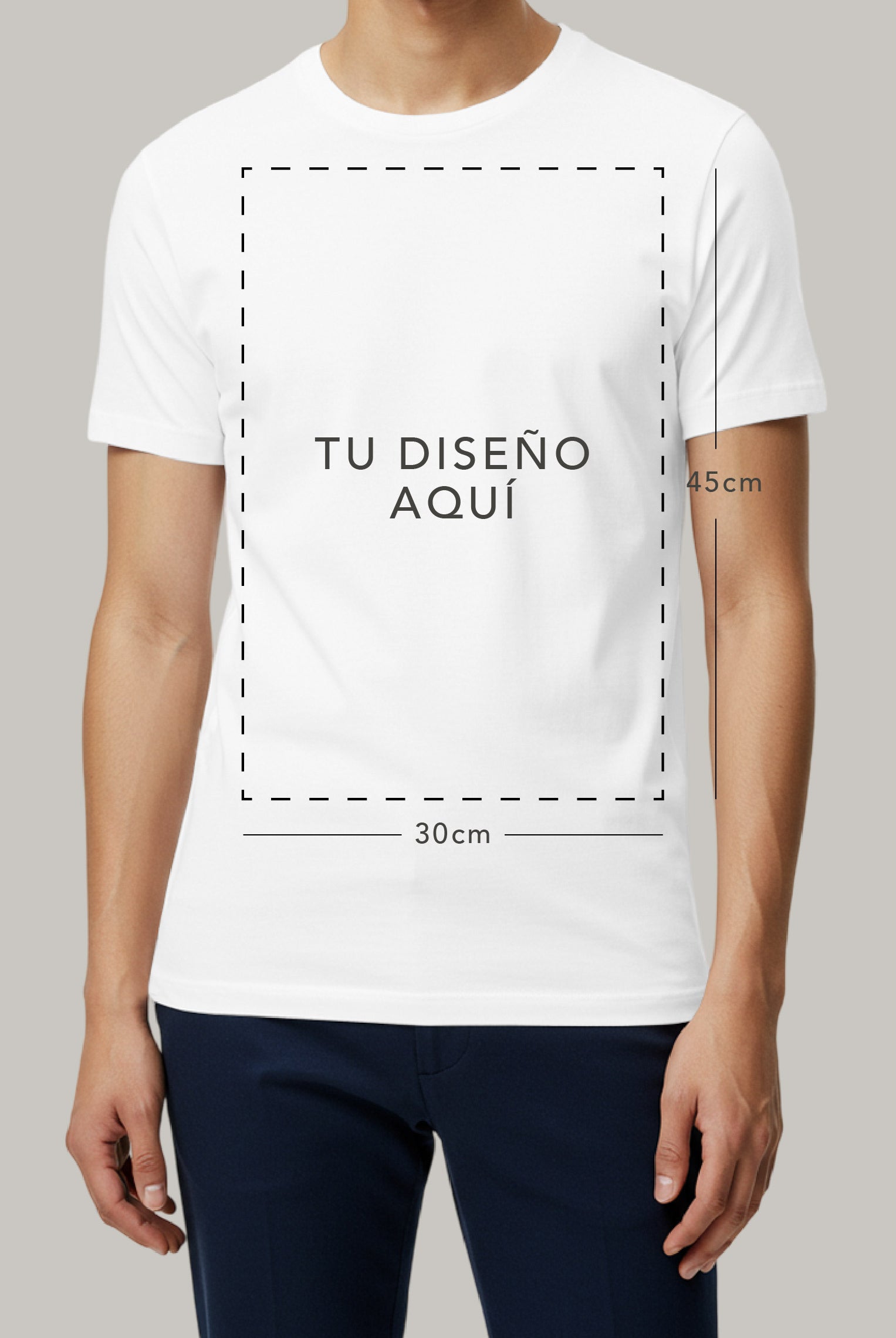 Franela Personalizable Hombre (Completo) - FashionTex