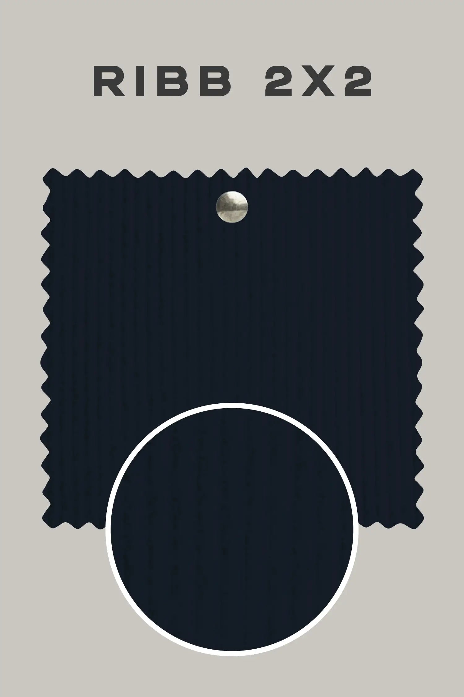 Tela Ribb 2x2: Hamburgo - 50/50% Polyalgodón - FashionTex