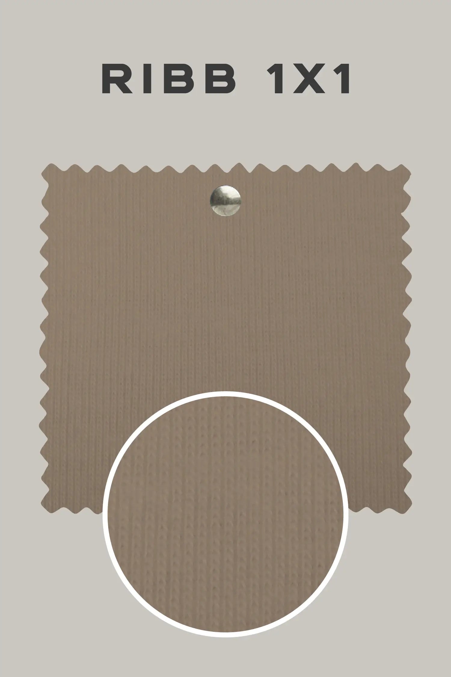 Tela Ribb 1x1: Ferrari - 50/50% Polyalgodón - FashionTex