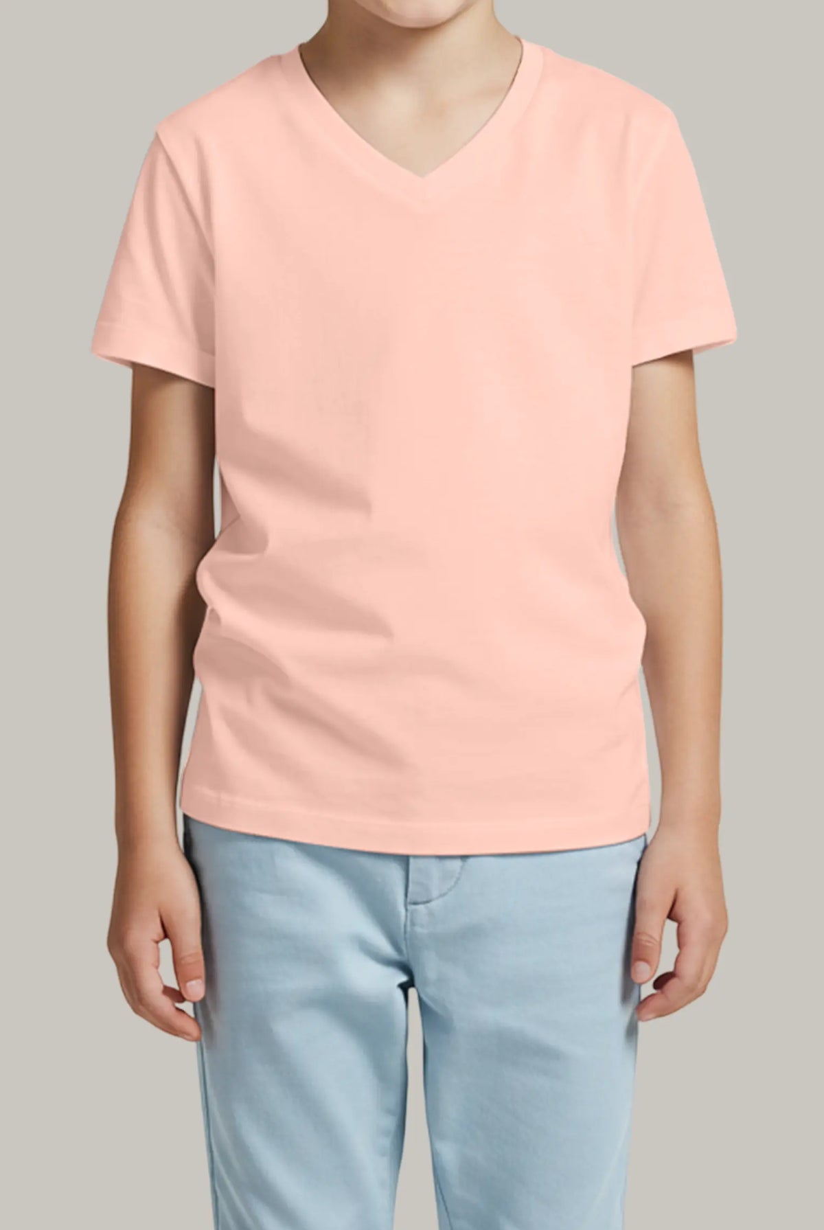Franela Regular Kids Cuello en V - FashionTex