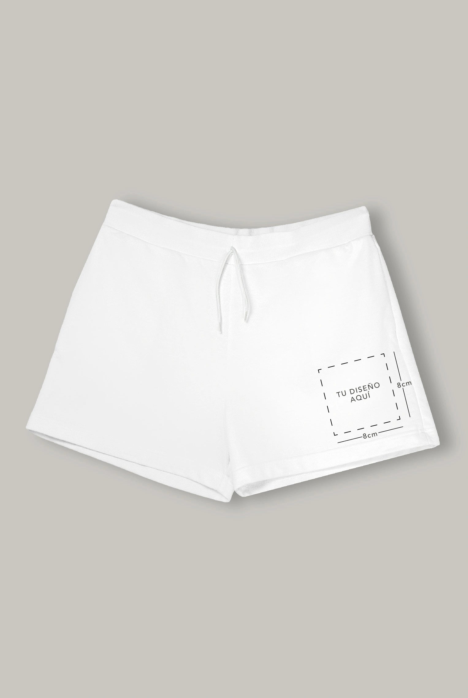 Short Hombre Personalizable (8cm x 8cm) - FashionTex