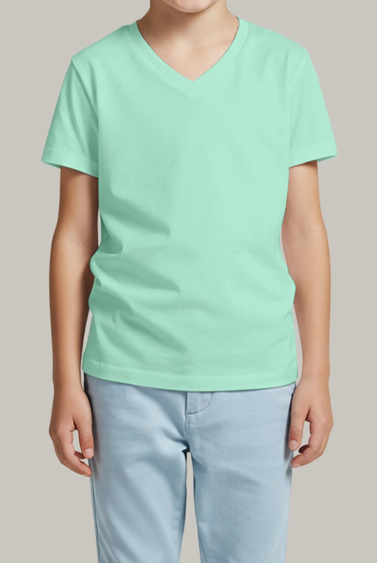 Franela Regular Kids Cuello en V - FashionTex