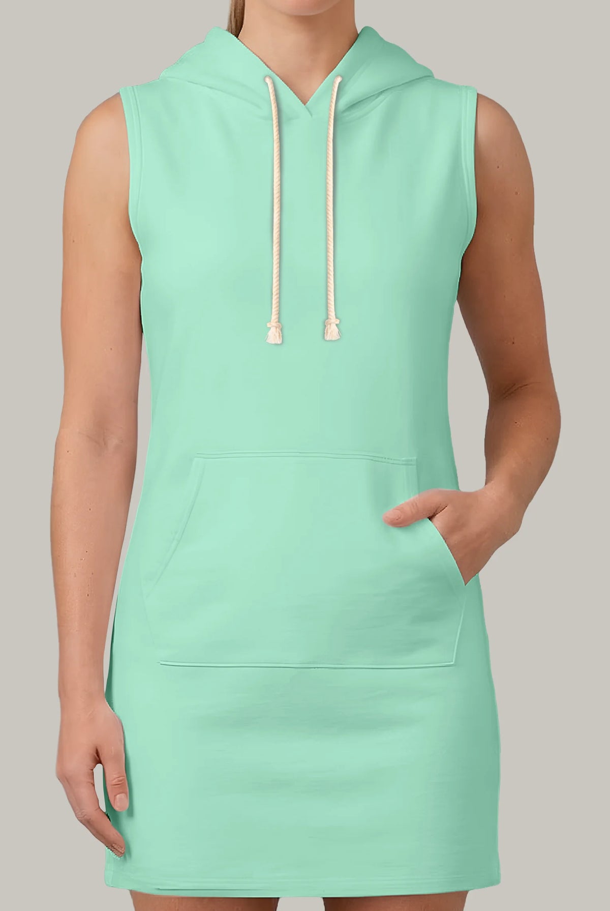 Vestido con Capucha Mujer - FashionTex