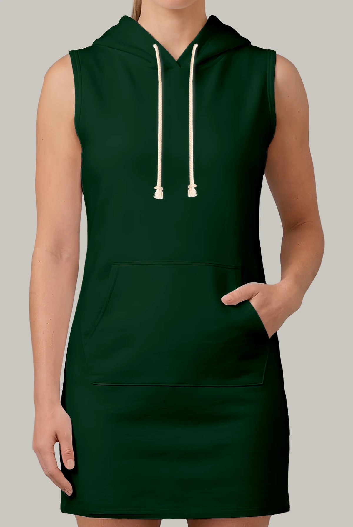 Vestido con Capucha Mujer - FashionTex