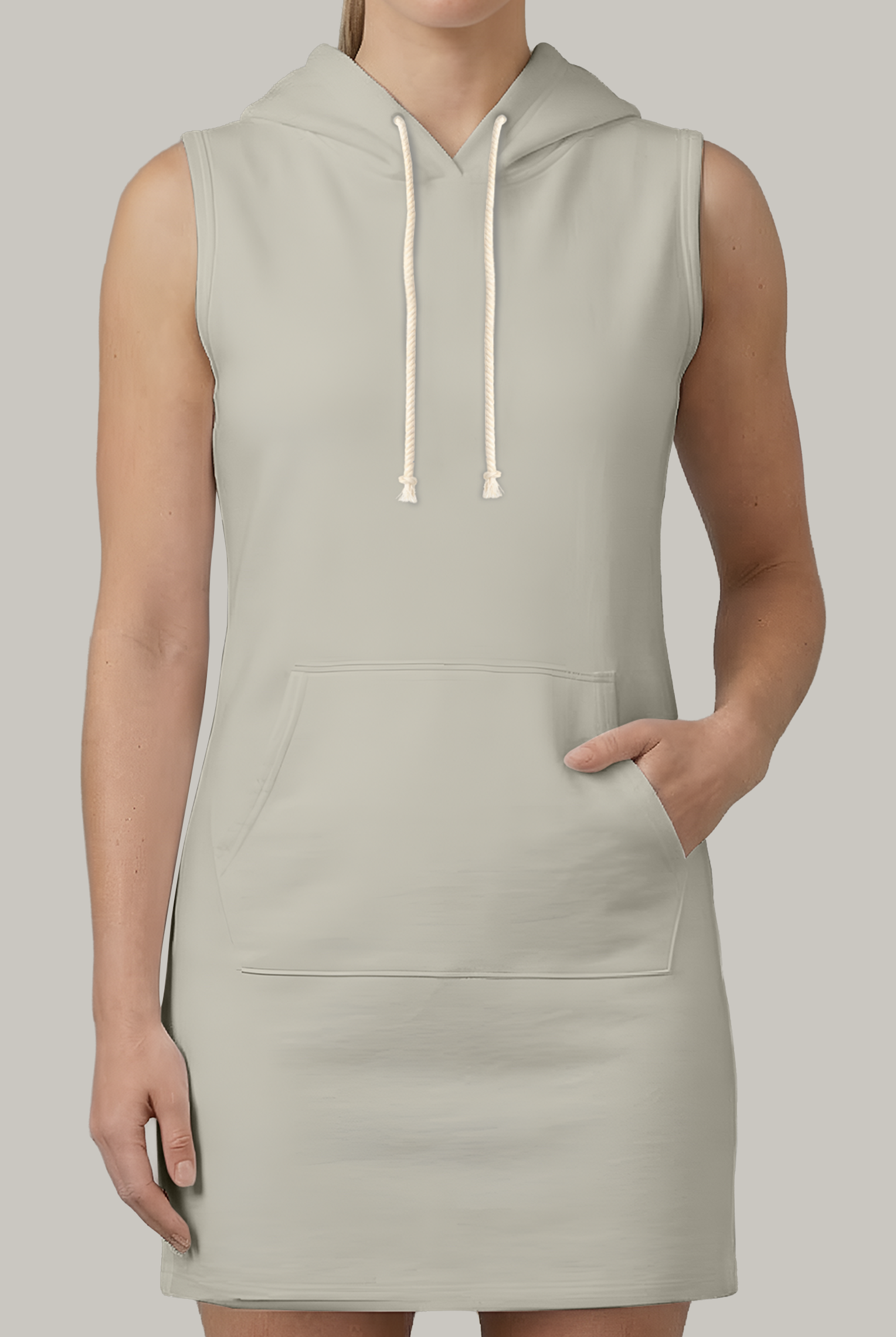 Vestido con Capucha Mujer - FashionTex