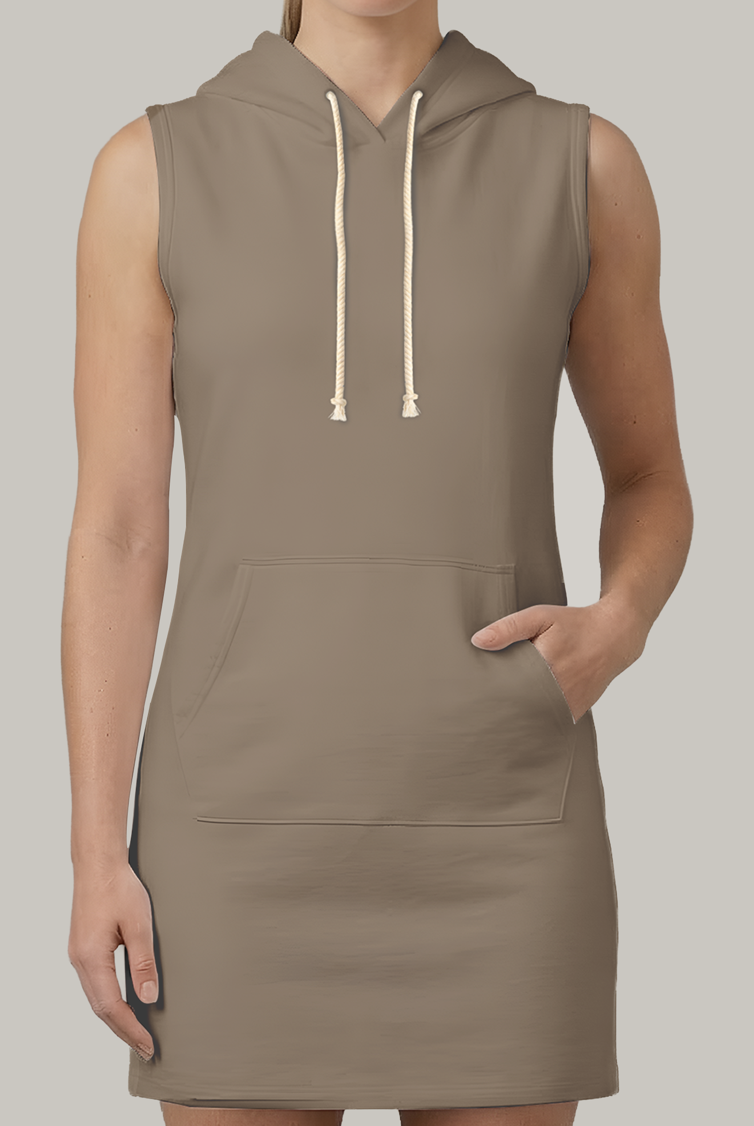 Vestido con Capucha Mujer - FashionTex