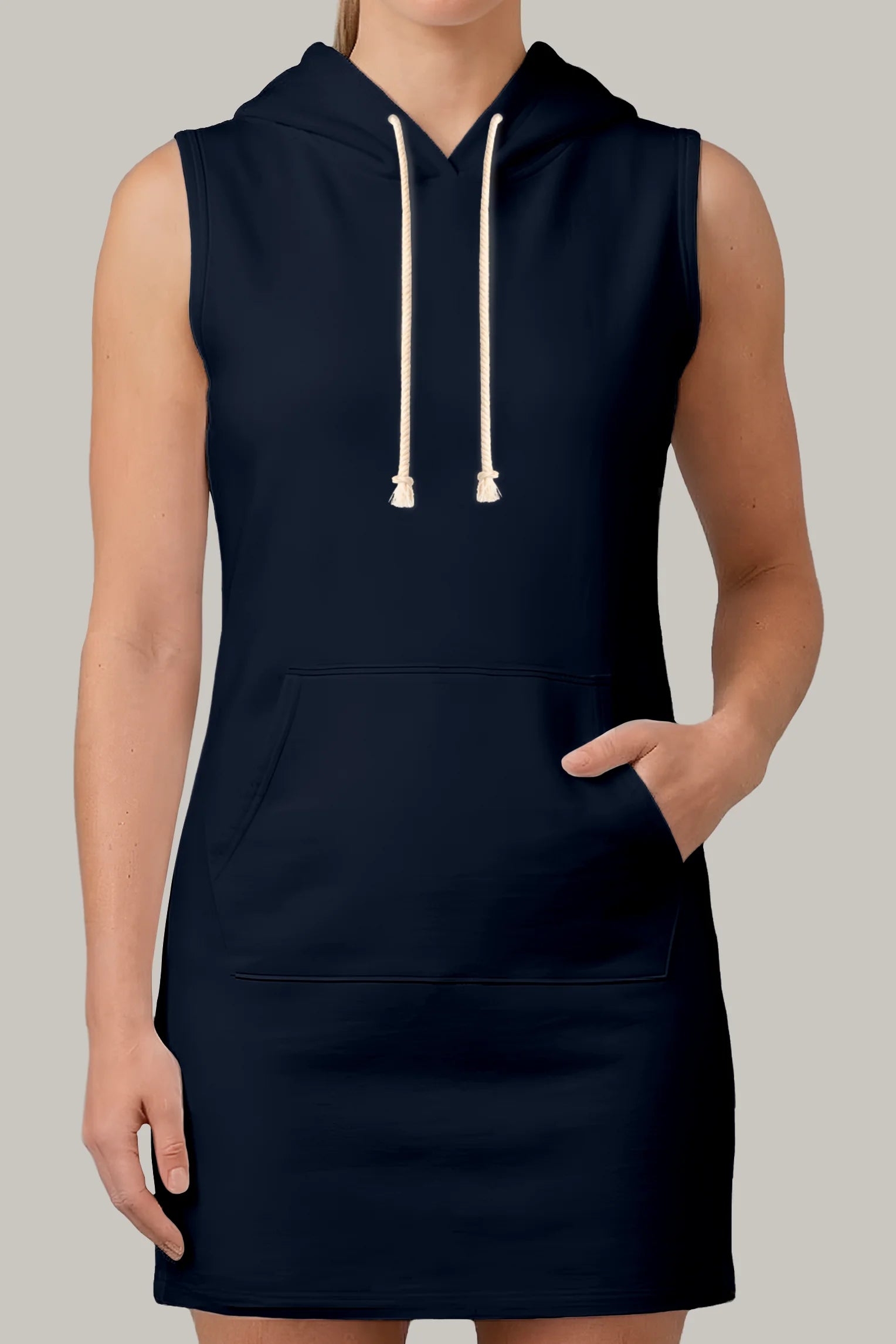 Vestido con Capucha Mujer - FashionTex