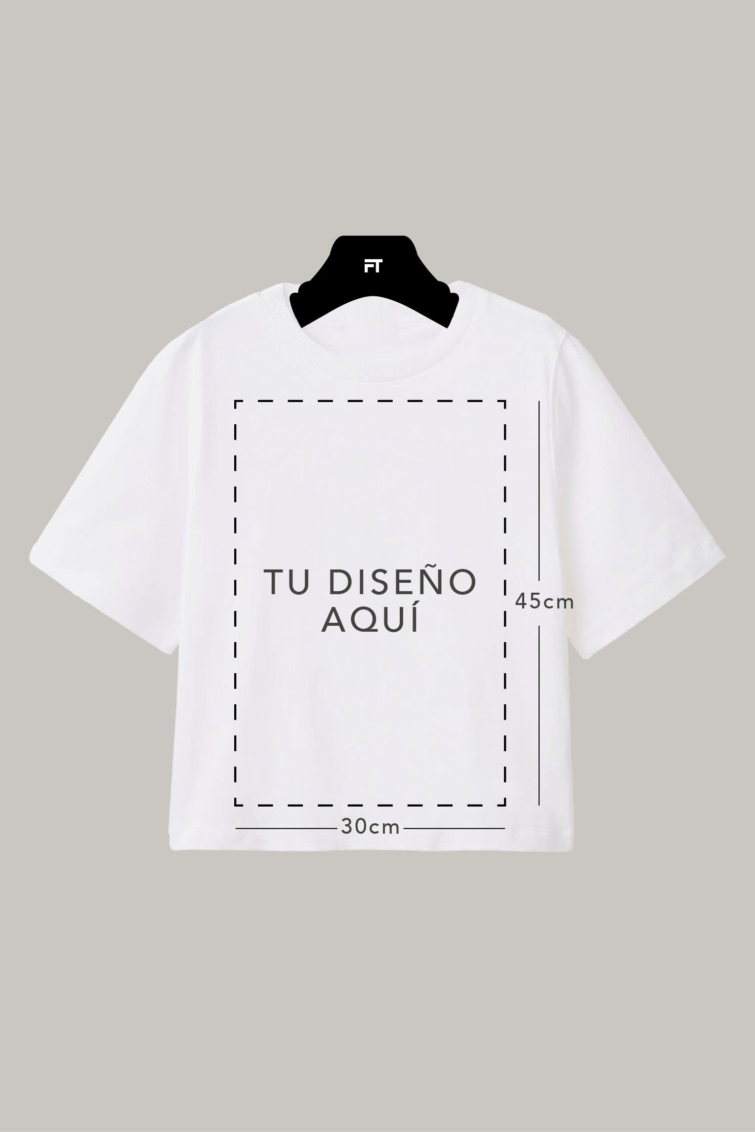 Boxy Fit Personalizable (Completo) - FashionTex