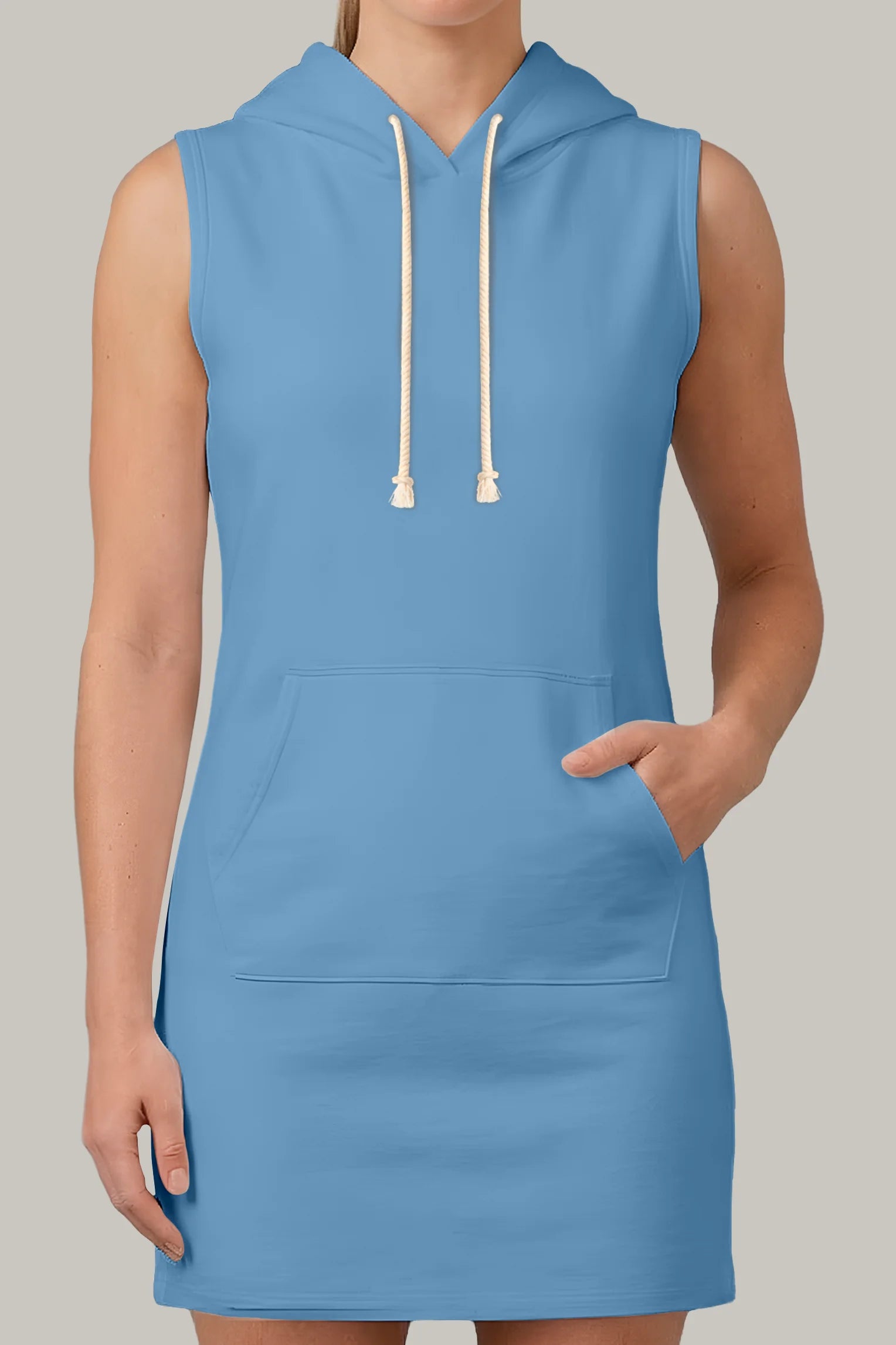 Vestido con Capucha Mujer - FashionTex