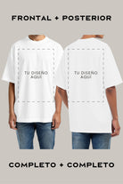 Oversized Personalizable Unisex (Ambas Caras) Completo-Completo - FashionTex