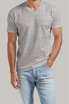 Franela Regular Hombre Cuello en V - FashionTex