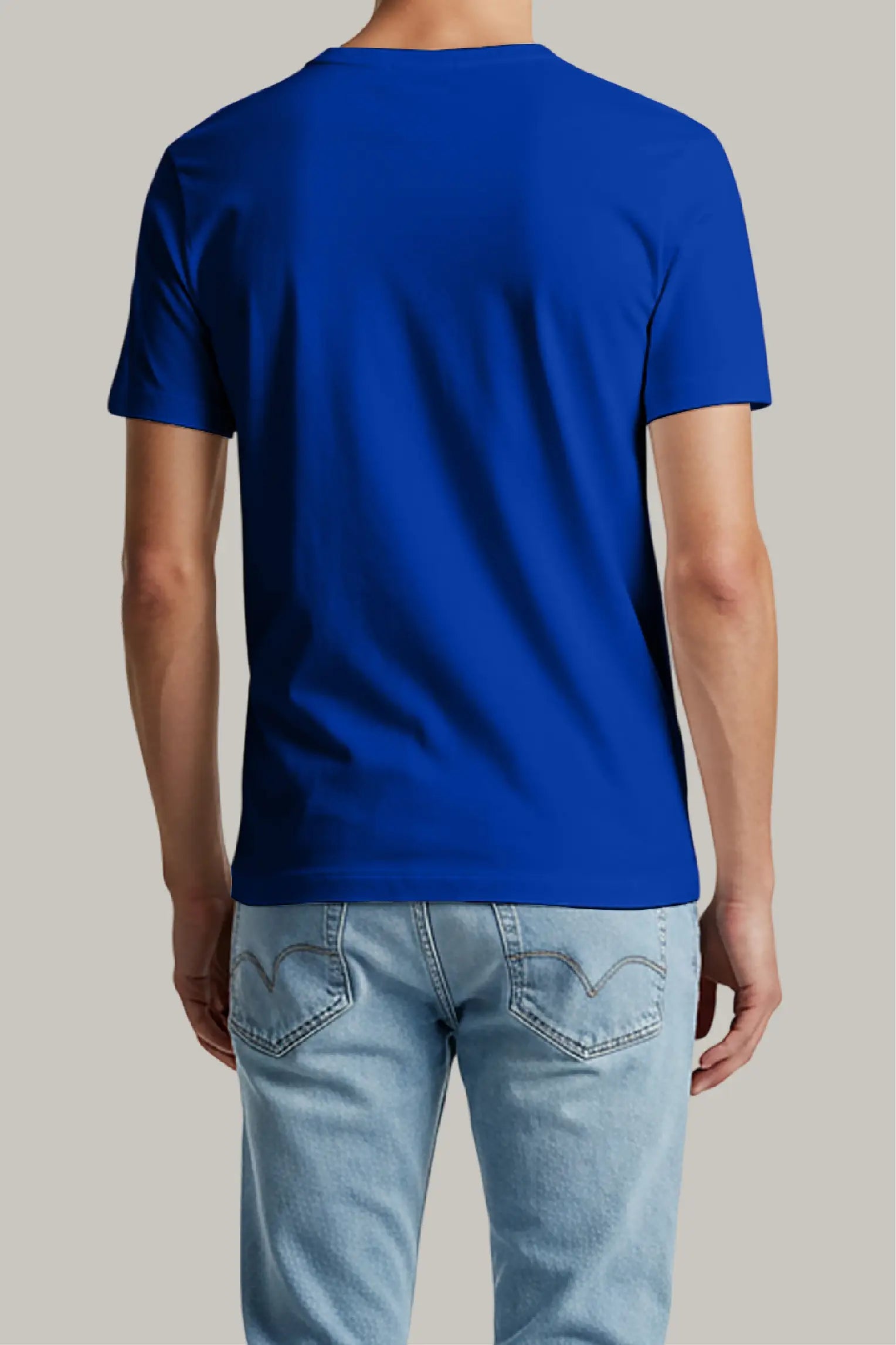 Franela Regular Hombre Cuello en V - FashionTex