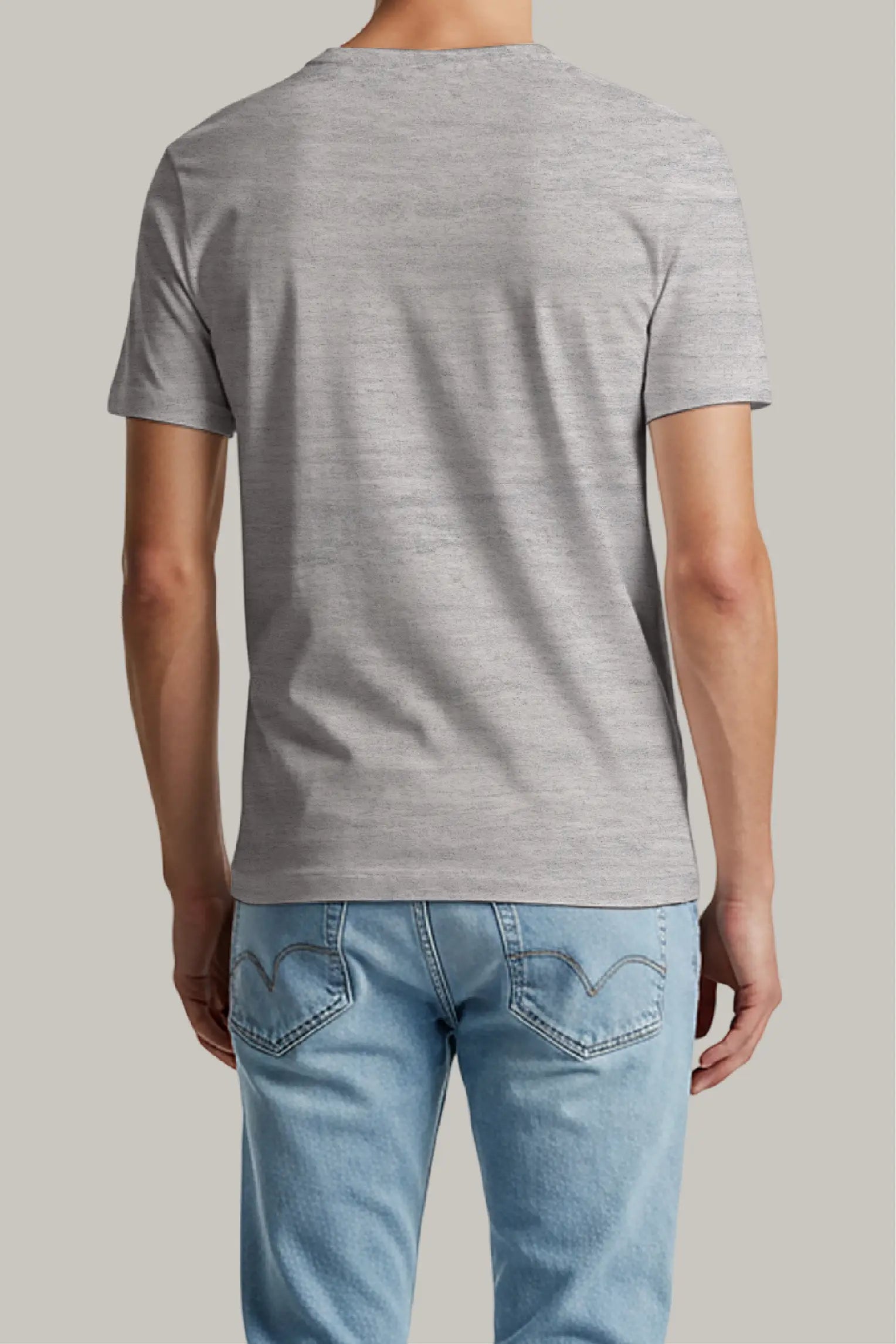 Franela Regular Hombre Cuello en V - FashionTex