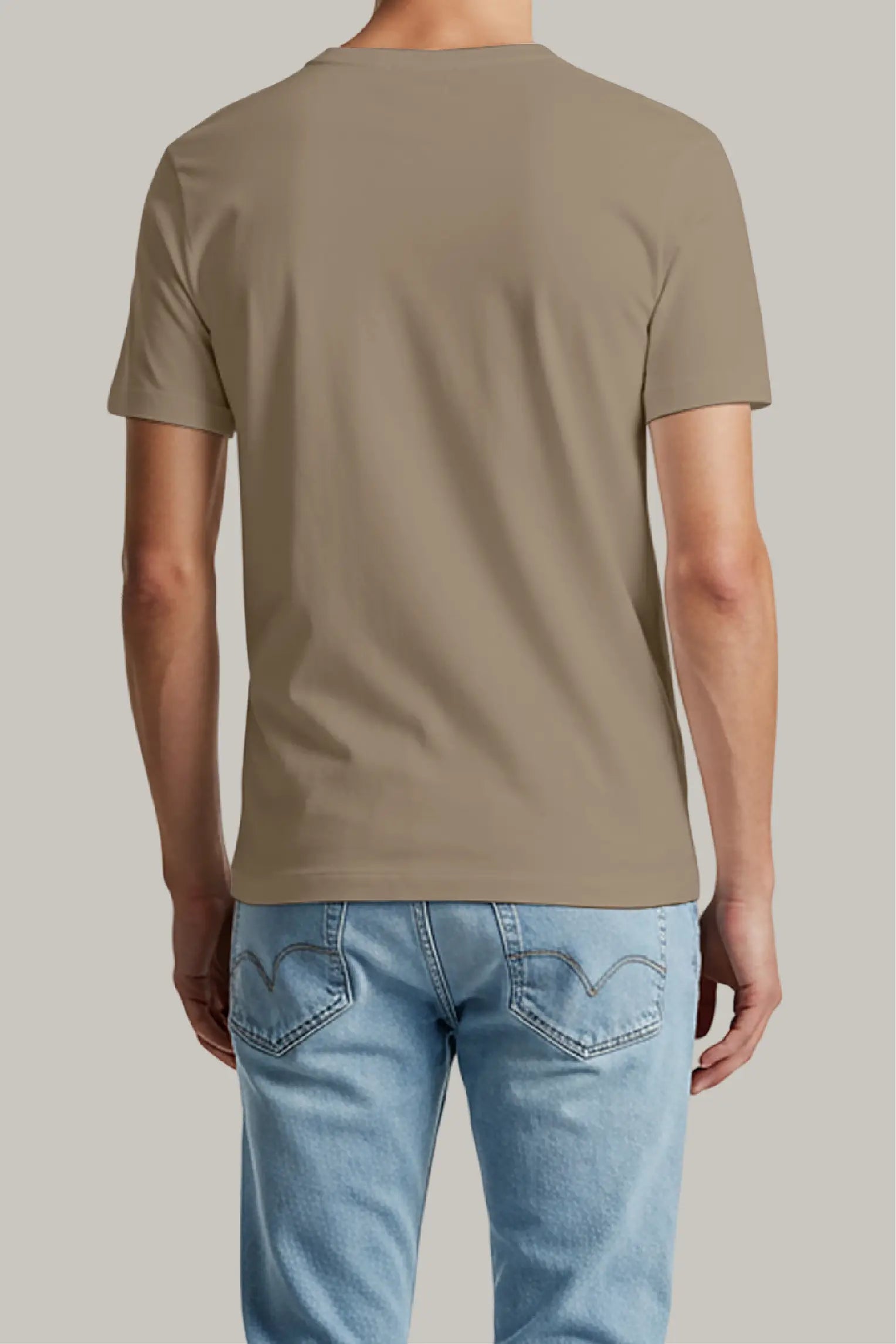 Franela Regular Hombre Cuello en V - FashionTex