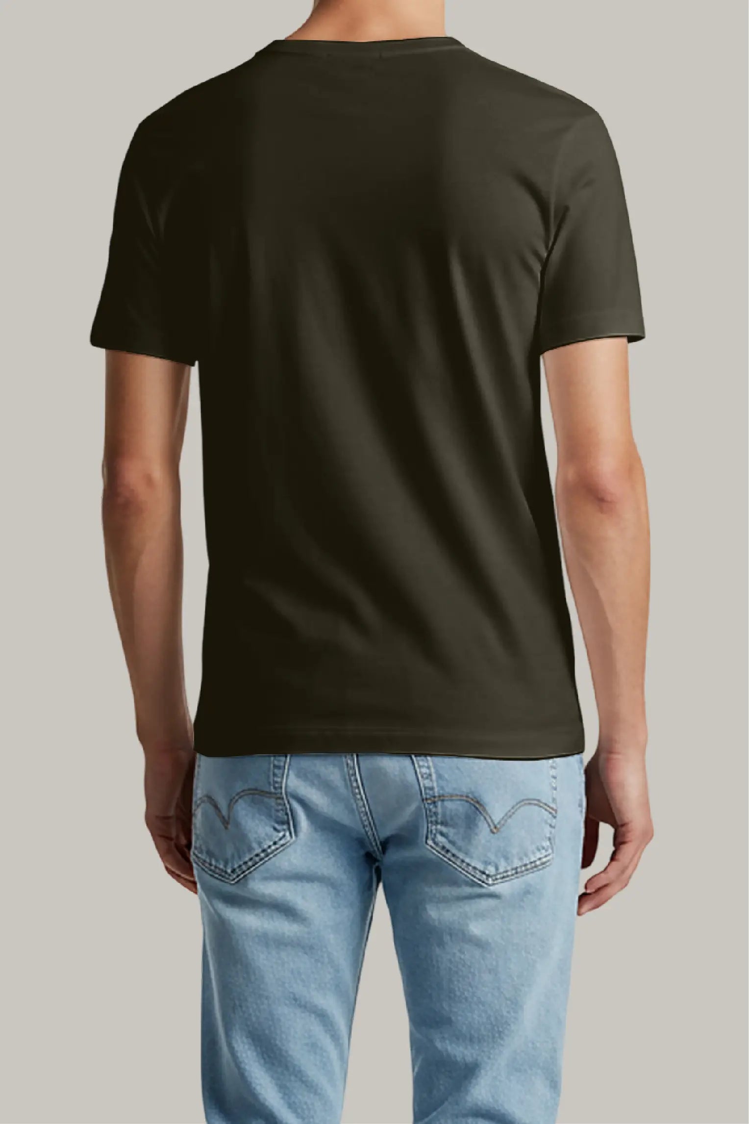 Franela Regular Hombre Cuello en V - FashionTex