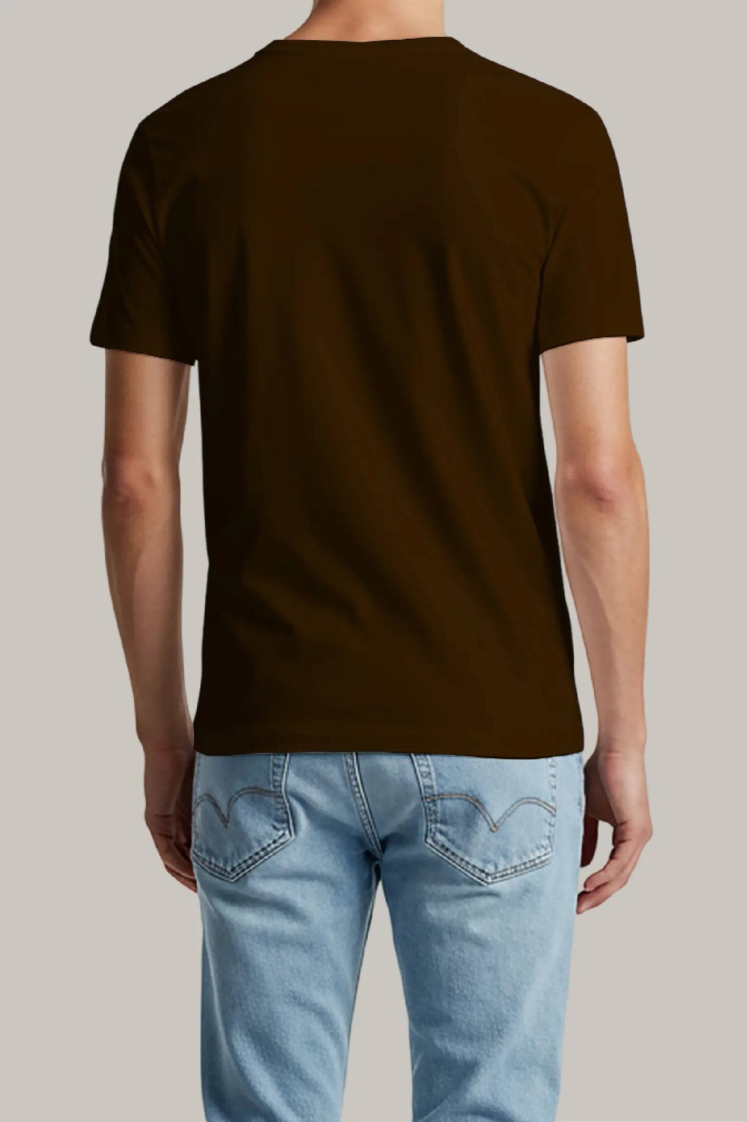 Franela Regular Hombre Cuello en V - FashionTex