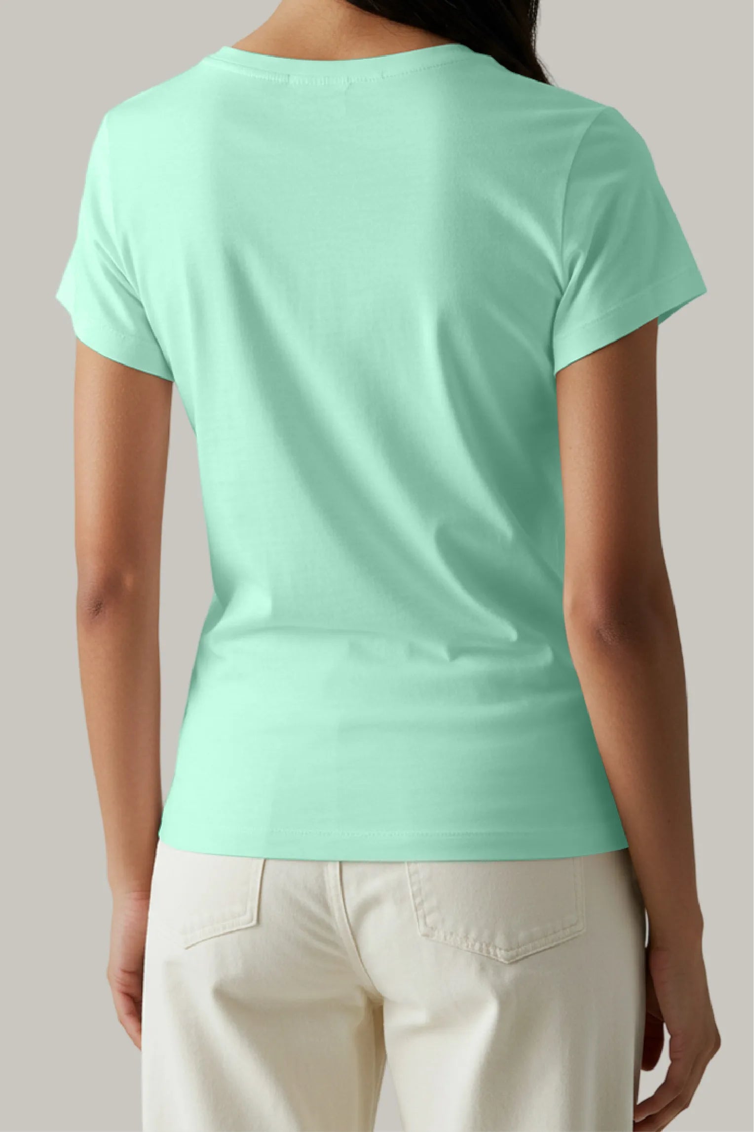 Franela Regular Mujer Cuello V - FashionTex