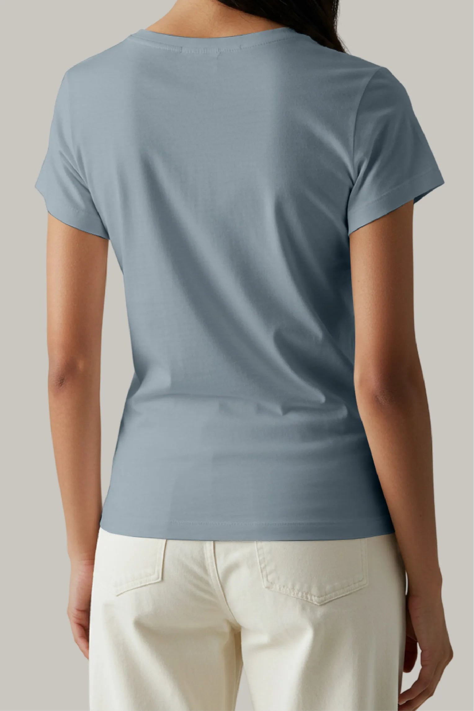 Franela Regular Mujer Cuello V - FashionTex