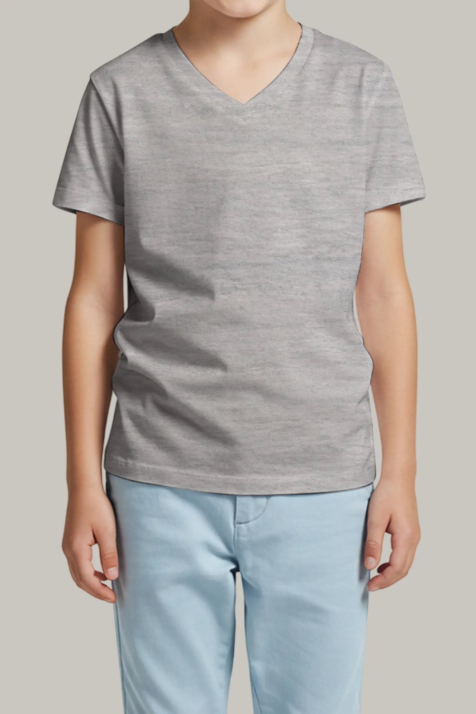 Franela Regular Kids Cuello en V - FashionTex