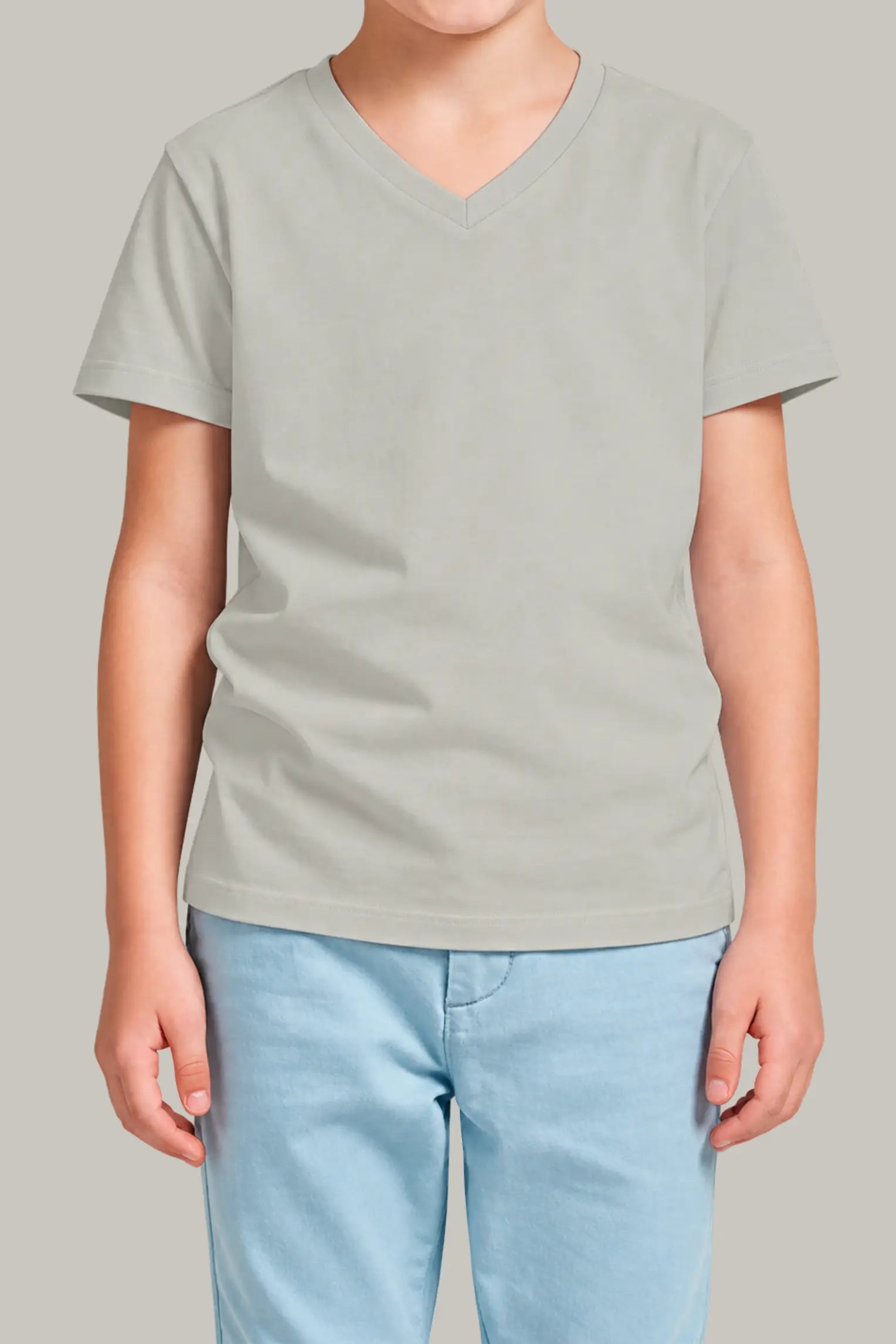 Franela Regular Kids Cuello en V - FashionTex