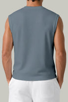 Franela Boxy Fit Sin Manga Hombre - FashionTex