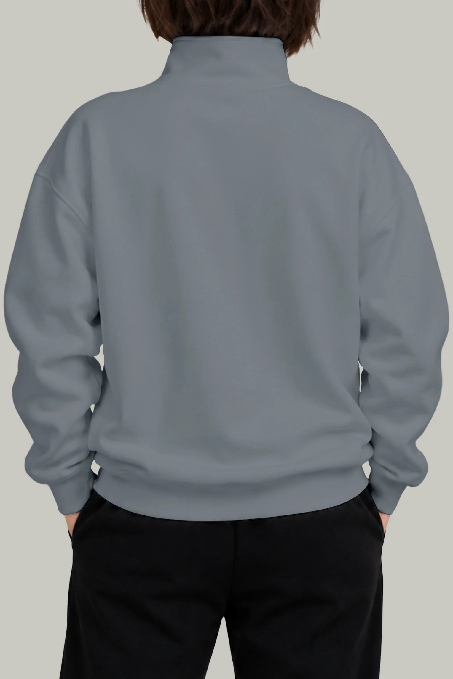 Hoodie Half Zip Unisex - FashionTex