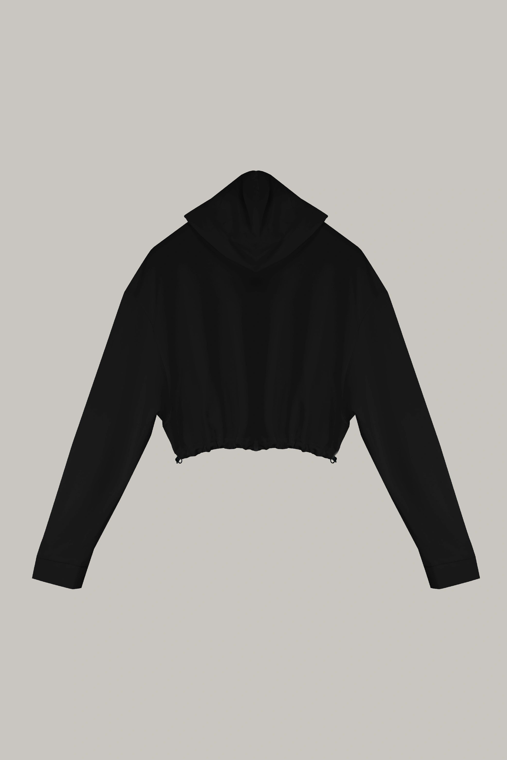 Hoodie Croptop Ajustable - FashionTex