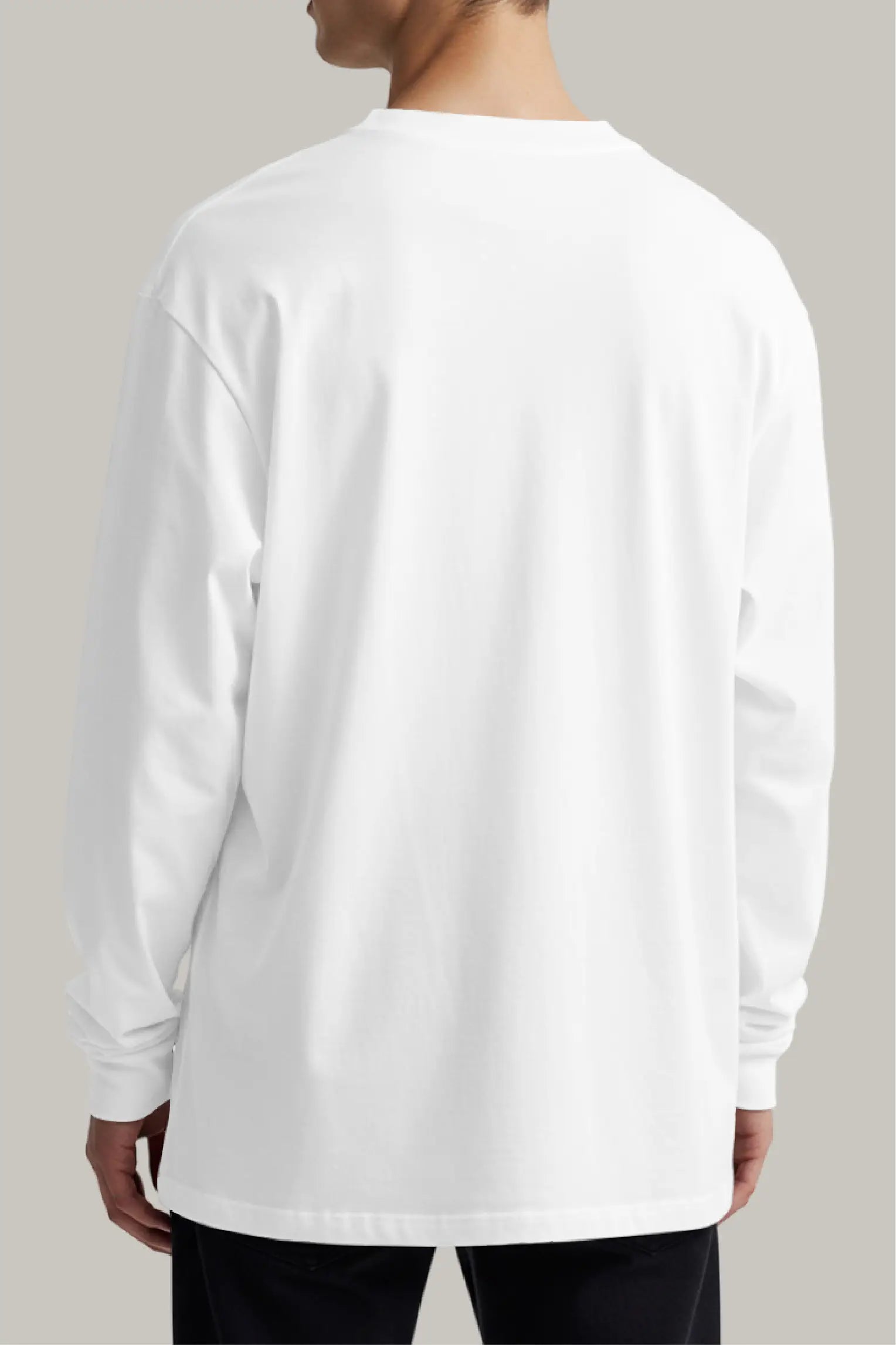 Franela Oversized HeavyWeight Manga Larga Unisex - FashionTex