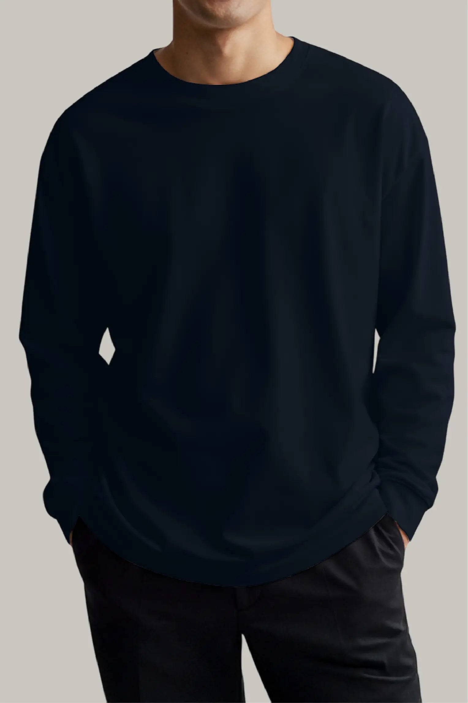 Franela Oversized HeavyWeight Manga Larga Unisex - FashionTex