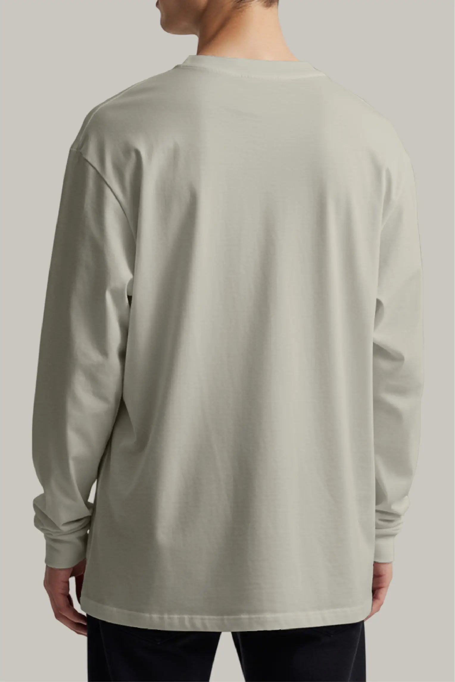 Franela Oversized HeavyWeight Manga Larga Unisex - FashionTex