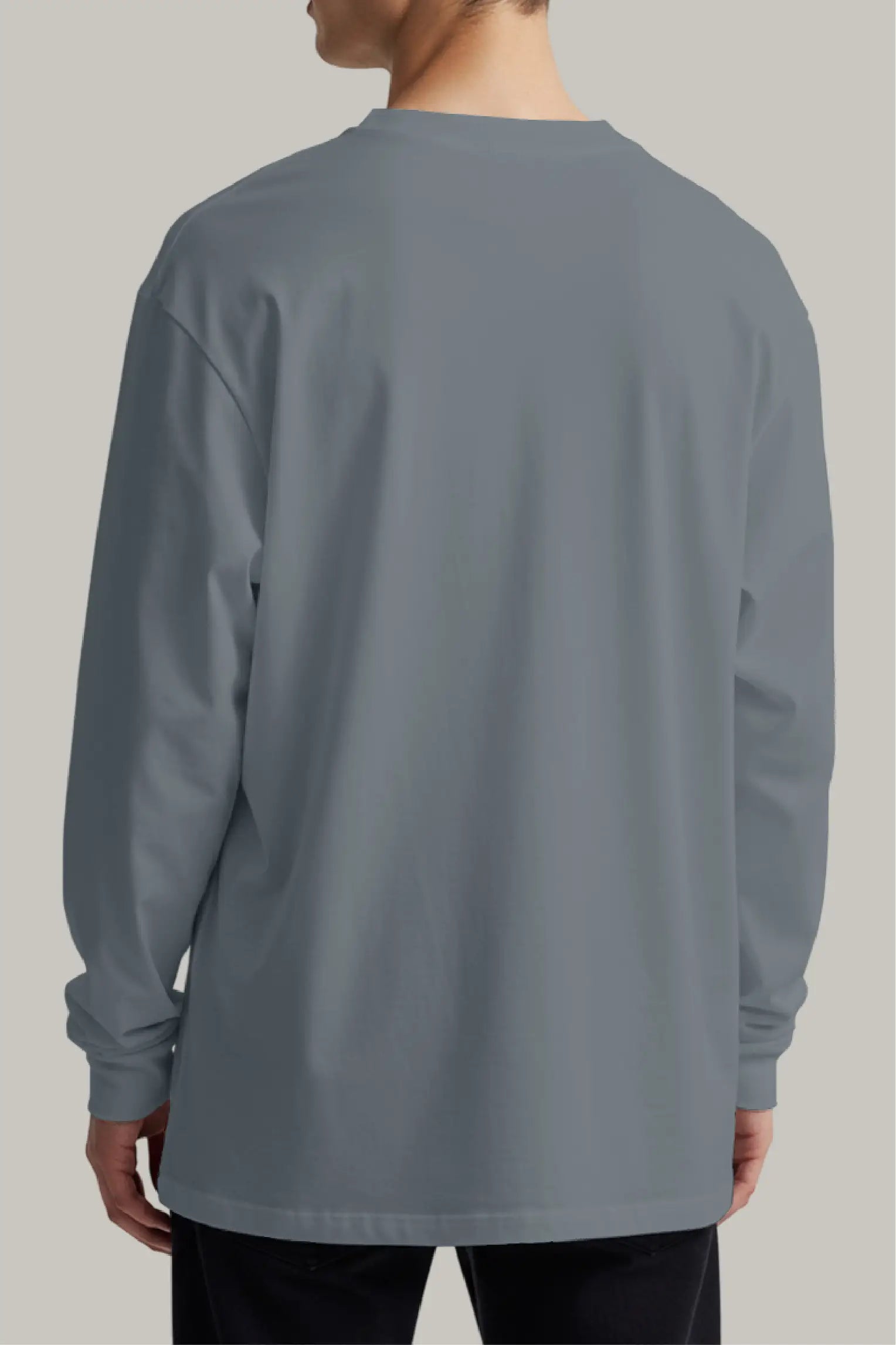 Franela Oversized HeavyWeight Manga Larga Unisex - FashionTex