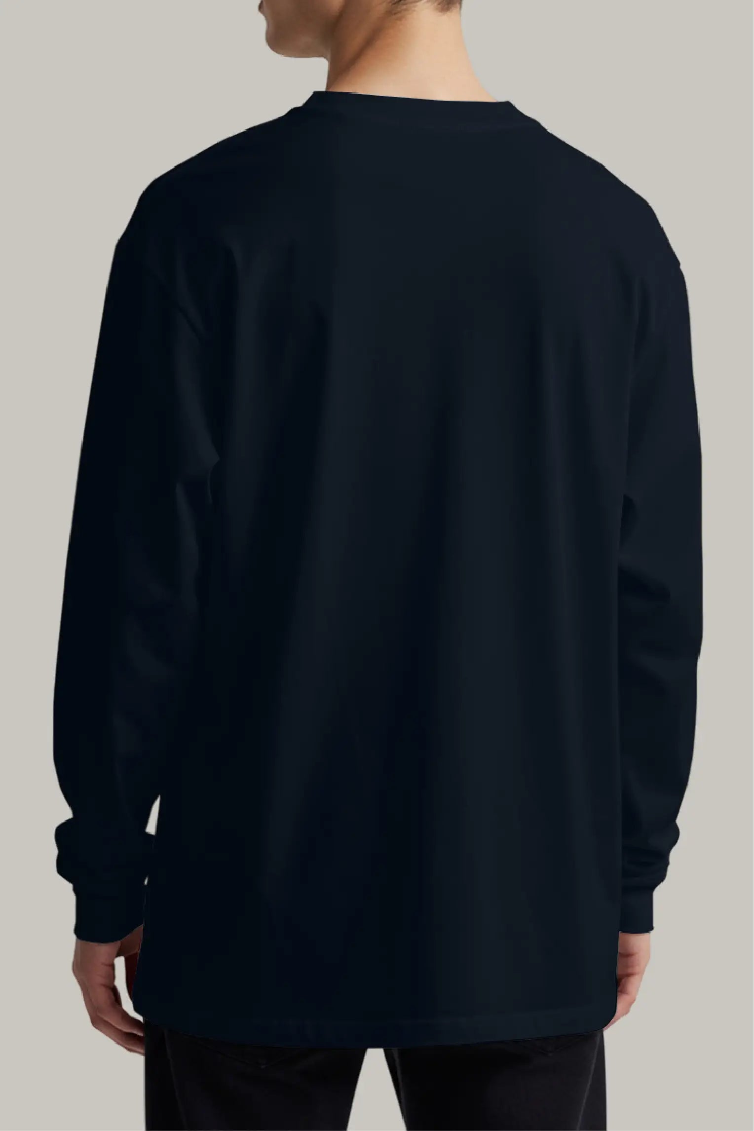 Franela Oversized HeavyWeight Manga Larga Unisex - FashionTex