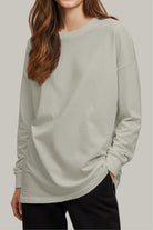 Franela Oversized HeavyWeight Manga Larga Unisex - FashionTex