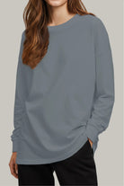 Franela Oversized HeavyWeight Manga Larga Unisex - FashionTex