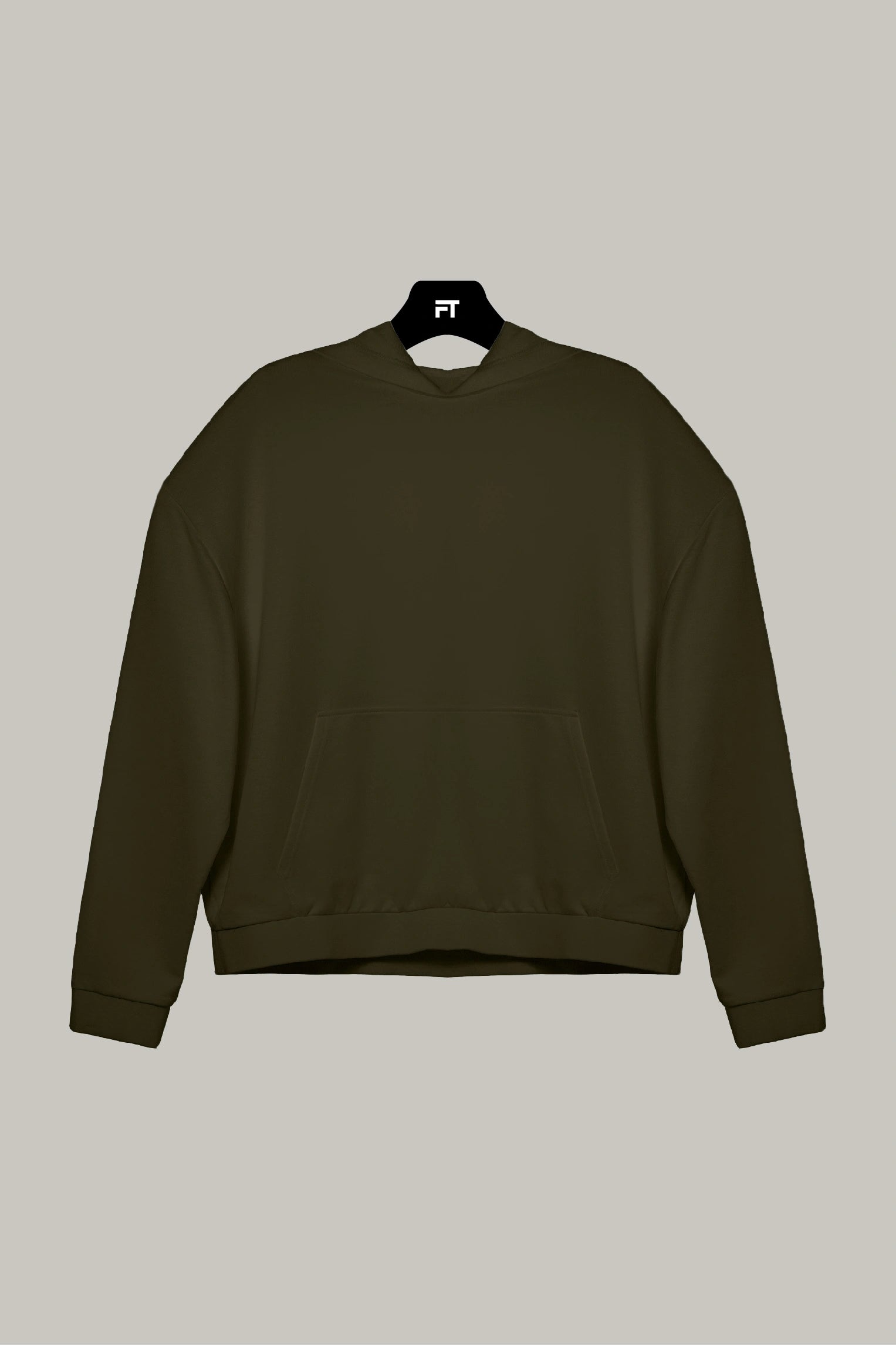 Hoodie Oversized con Capucha Unisex - FashionTex