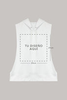 Hoodie Sin Manga (Cuadrado) - FashionTex