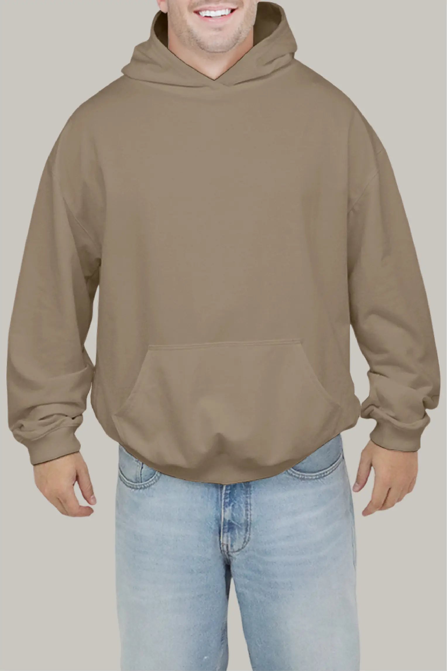 Hoodie Oversized con Capucha Unisex - FashionTex