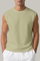 Franela Boxy Fit Sin Manga Hombre - FashionTex