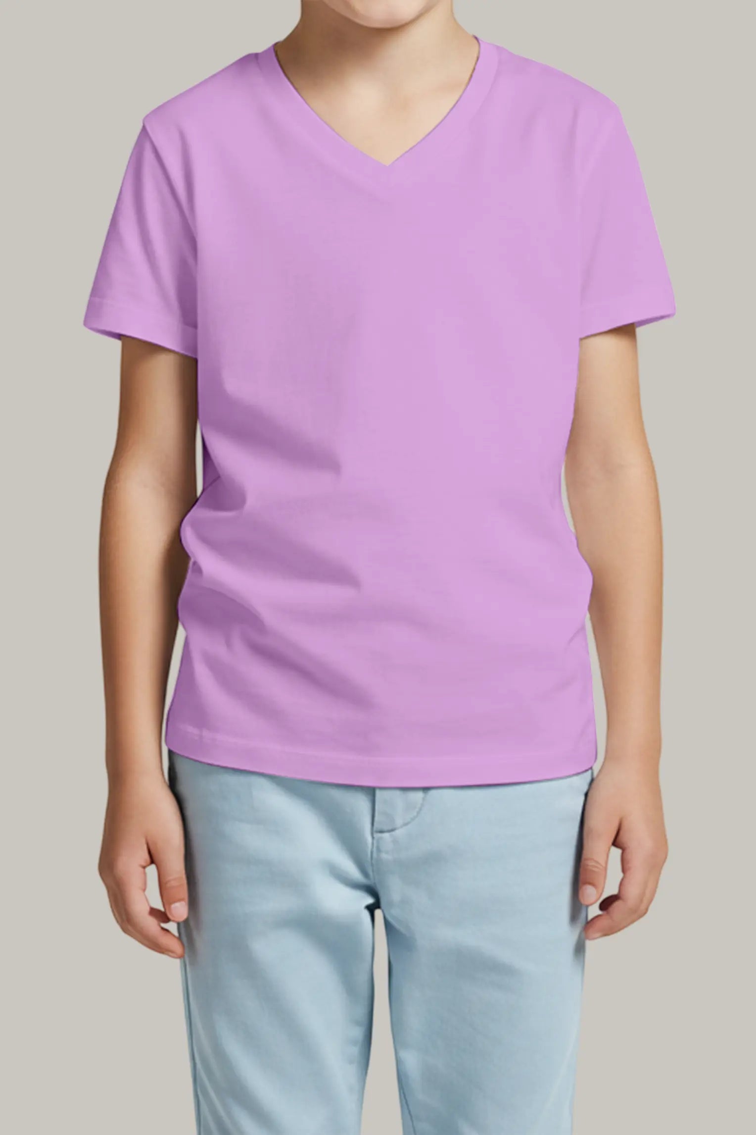 Franela Regular Kids Cuello en V - FashionTex