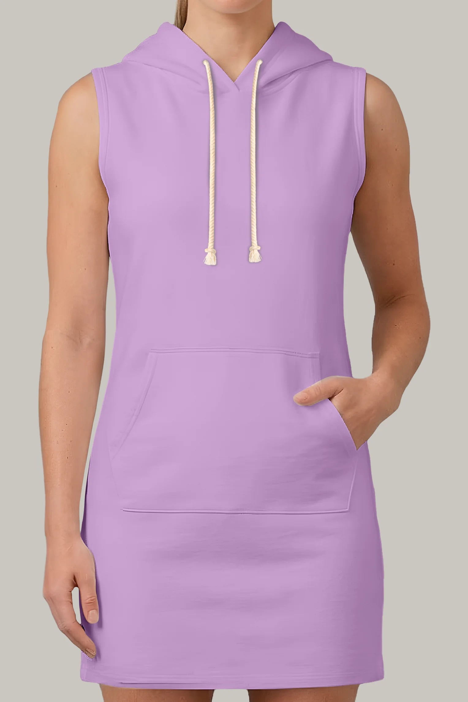 Vestido con Capucha Mujer - FashionTex