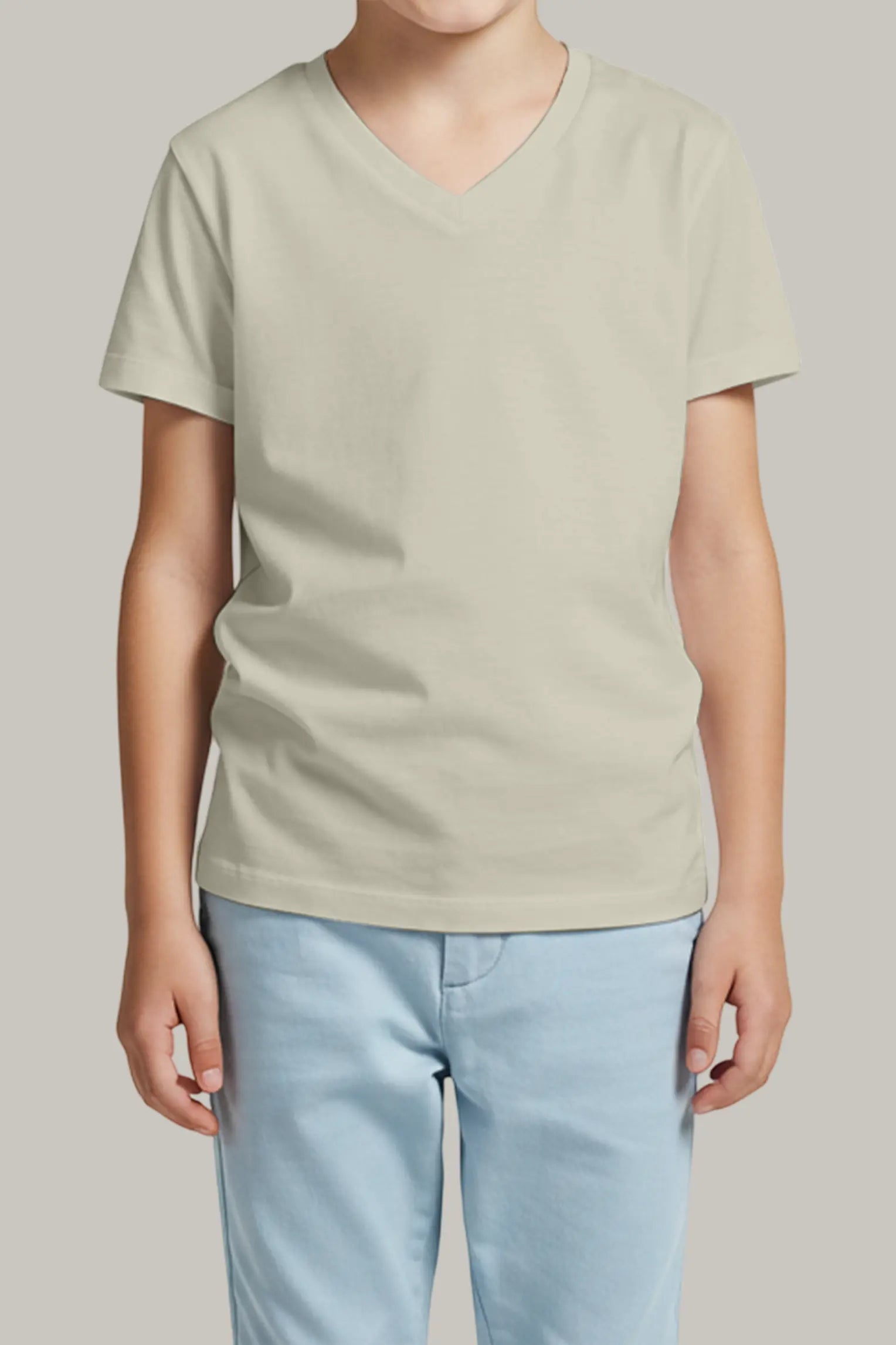 Franela Regular Kids Cuello en V - FashionTex