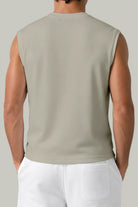 Franela Boxy Fit Sin Manga Hombre - FashionTex