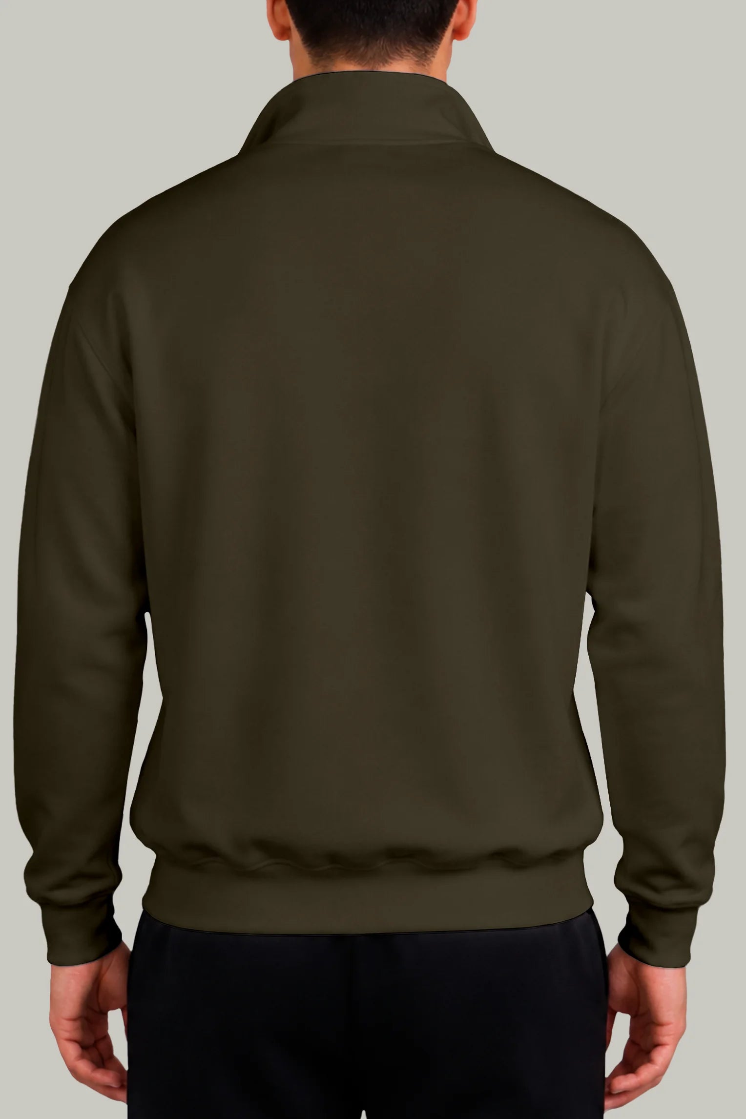 Hoodie Half Zip Unisex - FashionTex